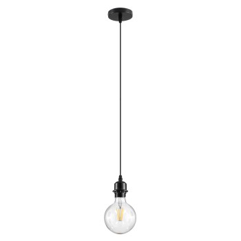 GLOBOSTAR® HANNA 36218 Boho Κρεμαστό Φωτιστικό Οροφής με Ντουί 1 x E27 AC 220-240V IP20 - Μαύρο - Μ4 x Π4 x Υ110cm GLOBOSTAR® HANNA 36218 Boho Κρεμαστό Φωτιστικό Οροφής με Ντουί 1 x E27 AC 220-240V IP20 - Μαύρο - Μ4 x Π4 x Υ110cm
