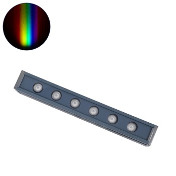 GLOBOSTAR® WASHER-VAIA 90184 Μπάρα Φωτισμού Wall Washer LED 6W 510lm 30° DC 24V Αδιάβροχο IP65 Πολύχρωμο RGBW Dimmable DMX512 - Γκρι Ανθρακί - Μ30 x Π4 x Υ5cm - 3 Χρόνια Εγγύηση GLOBOSTAR® WASHER-VAIA 90184 Μπάρα Φωτισμού Wall Washer LED 6W 510lm 30° DC 24V Αδιάβροχο IP65 Πολύχρωμο RGBW Dimmable DMX512 - Γκρι Ανθρακί - Μ30 x Π4 x Υ5cm - 3 Χρόνια Εγγύηση