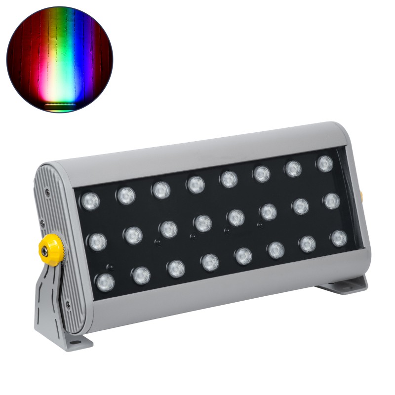 GLOBOSTAR® FLOOD-HENA 90643 Προβολέας Σποτ Wall Washer LED 48W 4800lm 30° DC 24V Αδιάβροχο IP65 RGB DMX512 Dimmable - Ασημί - Μ39 x Π6 x Υ17cm - 3 Χρόνια Εγγύηση GLOBOSTAR® FLOOD-HENA 90643 Προβολέας Σποτ Wall Washer LED 48W 4800lm 30° DC 24V Αδιάβροχο IP65 RGB DMX512 Dimmable - Ασημί - Μ39 x Π6 x Υ17cm - 3 Χρόνια Εγγύηση