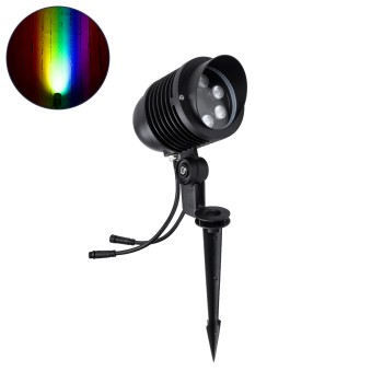 GloboStar® TREELIGHT-LINA 90657 Σποτ Φωτισμού Ειδικό για Φυτά - Δέντρα με Βάση Κήπου / Καρφωτό LED 6W 630lm 30° DC 24V Αδιάβροχο IP65 Μ10.5 x Π18 x Υ40cm Πολύχρωμο RGBW DMX512 - Γκρι Ανθρακί - 3 Years Warranty GloboStar® TREELIGHT-LINA 90657 Σποτ Φωτισμού Ειδικό για Φυτά - Δέντρα με Βάση Κήπου / Καρφωτό LED 6W 630lm 30° DC 24V Αδιάβροχο IP65 Μ10.5 x Π18 x Υ40cm Πολύχρωμο RGBW DMX512 - Γκρι Ανθρακί - 3 Years Warranty