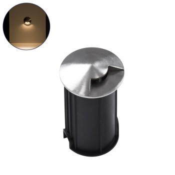 GLOBOSTAR® UNDERGROUND-RENA 90660 Χωνευτό Αρχιτεκτονικό Φωτιστικό Διαδρόμου/Σκαλοπατιού LED 1W 110lm 30° DC 24V Αδιάβροχο IP68 Θερμό Λευκό 2700K Dimmable - Ανοξείδωτο Ατσάλι 304 - Φ5 x Υ9cm / Q4.2cm - 3 Χρόνια Εγγύηση GLOBOSTAR® UNDERGROUND-RENA 90660 Χωνευτό Αρχιτεκτονικό Φωτιστικό Διαδρόμου/Σκαλοπατιού LED 1W 110lm 30° DC 24V Αδιάβροχο IP68 Θερμό Λευκό 2700K Dimmable - Ανοξείδωτο Ατσάλι 304 - Φ5 x Υ9cm / Q4.2cm - 3 Χρόνια Εγγύηση