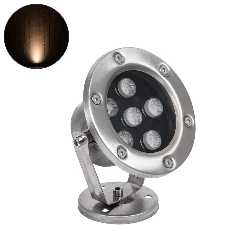 GLOBOSTAR® UNDERWATER-DINA 90676 Υποβρύχιος Προβολέας Σποτ για Σιντριβάνια/Πισίνες LED 6W 660lm 30° DC 24V Αδιάβροχο IP68 Θερμό Λευκό 2700K Dimmable - Ανοξείδωτο Ατσάλι 304 - Μ12 x Π12 x Υ14cm - 3 Χρόνια Εγγύηση GLOBOSTAR® UNDERWATER-DINA 90676 Υποβρύχιος Προβολέας Σποτ για Σιντριβάνια/Πισίνες LED 6W 660lm 30° DC 24V Αδιάβροχο IP68 Θερμό Λευκό 2700K Dimmable - Ανοξείδωτο Ατσάλι 304 - Μ12 x Π12 x Υ14cm - 3 Χρόνια Εγγύηση