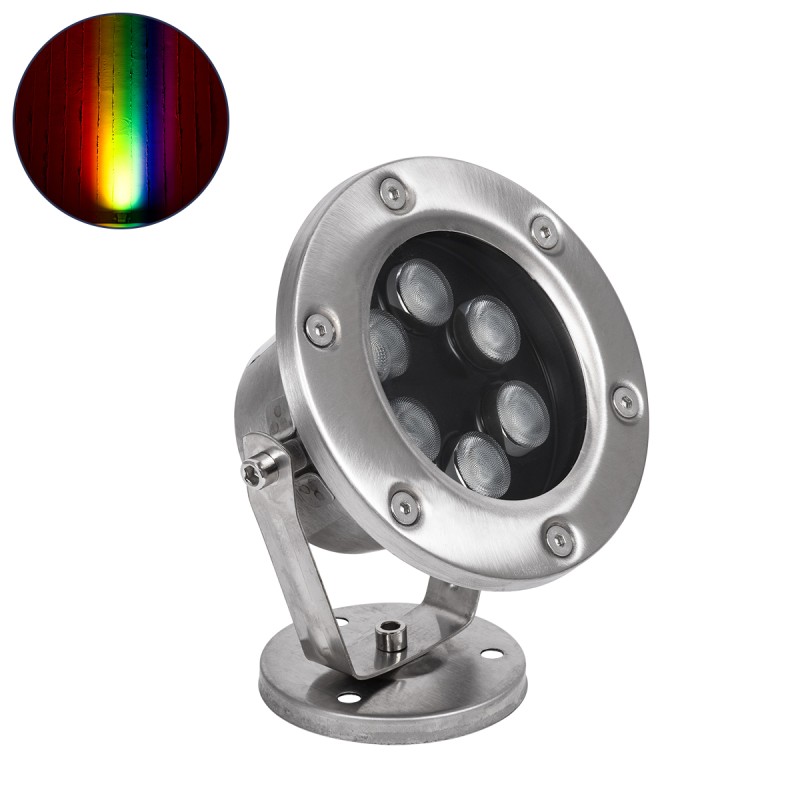 GLOBOSTAR® UNDERWATER-DINA 90677 Υποβρύχιος Προβολέας Σποτ για Σιντριβάνια/Πισίνες LED 9W 945lm 30° DC 24V Αδιάβροχο IP68 RGBW DMX512 Dimmable - Ανοξείδωτο Ατσάλι 304 - Μ12 x Π12 x Υ14cm - 3 Χρόνια Εγγύηση GLOBOSTAR® UNDERWATER-DINA 90677 Υποβρύχιος Προβολέας Σποτ για Σιντριβάνια/Πισίνες LED 9W 945lm 30° DC 24V Αδιάβροχο IP68 RGBW DMX512 Dimmable - Ανοξείδωτο Ατσάλι 304 - Μ12 x Π12 x Υ14cm - 3 Χρόνια Εγγύηση