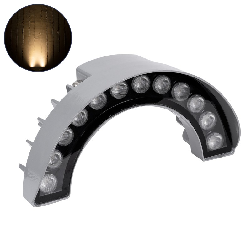 GLOBOSTAR® TREEWINA 90681 Κυρτή Μπάρα Φωτισμού Wall Washer για Φυτά - Δέντρα LED 12W 1320lm 30° DC 24V Αδιάβροχο IP65 Θερμό Λευκό 2700K Dimmable - Bridgelux SMD Chip - Γκρι Ανθρακί - Μ23.5 x Π7.5 x Υ12cm - 3 Χρόνια Εγγύηση GLOBOSTAR® TREEWINA 90681 Κυρτή Μπάρα Φωτισμού Wall Washer για Φυτά - Δέντρα LED 12W 1320lm 30° DC 24V Αδιάβροχο IP65 Θερμό Λευκό 2700K Dimmable - Bridgelux SMD Chip - Γκρι Ανθρακί - Μ23.5 x Π7.5 x Υ12cm - 3 Χρόνια Εγγύηση