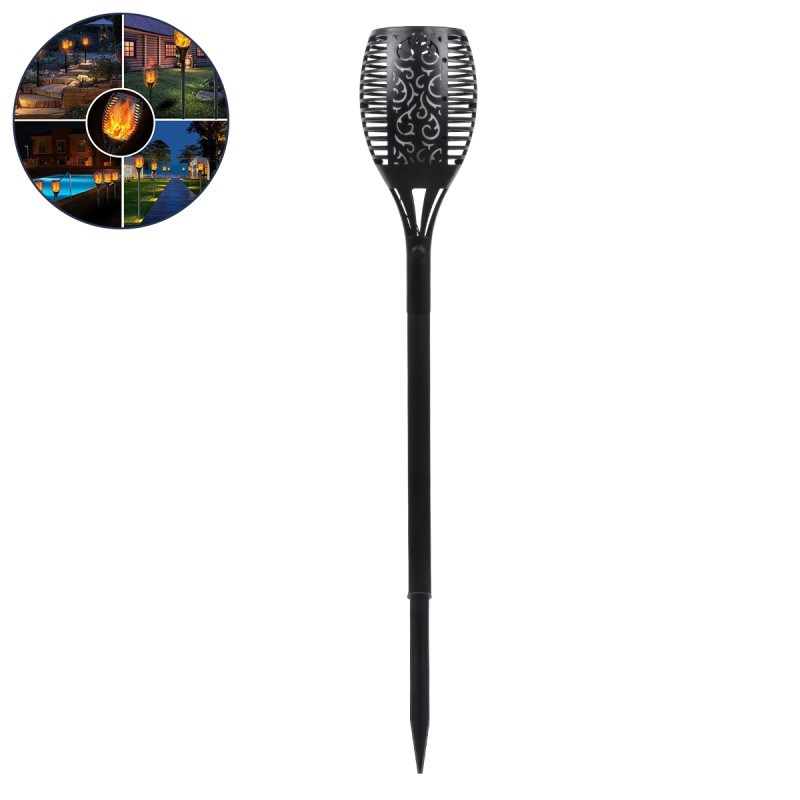 GloboStar® 71529 Αυτόνομο Ηλιακό Φωτιστικό LED SMD 5W 250lm με Ενσωματωμένη Μπαταρία 1200mAh - Φωτοβολταϊκό Πάνελ - Αισθητήρα Ημέρας-Νύχτας Φαναράκι Κήπου - Εφέ Φλόγας Διακοσμητικό Αυτόνομο Αδιάβροχο IP65 1500-2000K Φ11 x Υ75cm GloboStar® 71529 Αυτόνομο Ηλιακό Φωτιστικό LED SMD 5W 250lm με Ενσωματωμένη Μπαταρία 1200mAh - Φωτοβολταϊκό Πάνελ - Αισθητήρα Ημέρας-Νύχτας Φαναράκι Κήπου - Εφέ Φλόγας Διακοσμητικό Αυτόνομο Αδιάβροχο IP65 1500-2000K Φ11 x Υ75cm