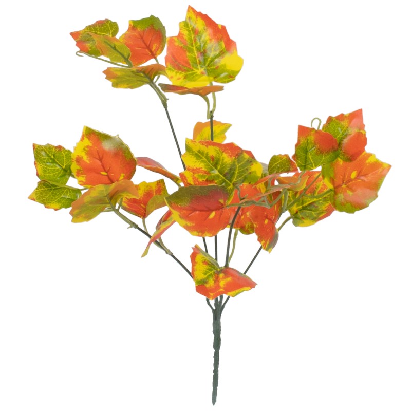 GloboStar® VIRGINIA CREEPER 78216 Τεχνητό Φυτό Παρθενόκισσος - Μπουκέτο Διακοσμητικών Φυτών - Κλαδιών με Φύλλωμα Πορτοκαλί - Κόκκινο - Πράσινο - Κίτρινο Υ35cm GloboStar® VIRGINIA CREEPER 78216 Τεχνητό Φυτό Παρθενόκισσος - Μπουκέτο Διακοσμητικών Φυτών - Κλαδιών με Φύλλωμα Πορτοκαλί - Κόκκινο - Πράσινο - Κίτρινο Υ35cm