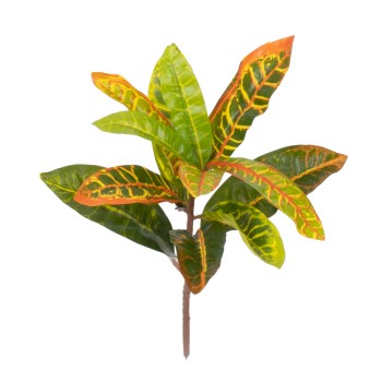 GloboStar® MIXED CROTON 78235 Τεχνητό Φυτό Κρότωνας Μιξ - Μπουκέτο Διακοσμητικών Φυτών - Κλαδιών με Φύλλωμα Πράσινο - Πορτοκαλί - Κίτρινο Υ35cm GloboStar® MIXED CROTON 78235 Τεχνητό Φυτό Κρότωνας Μιξ - Μπουκέτο Διακοσμητικών Φυτών - Κλαδιών με Φύλλωμα Πράσινο - Πορτοκαλί - Κίτρινο Υ35cm