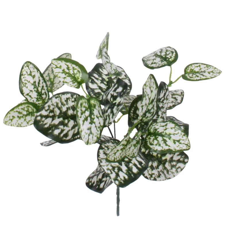 GloboStar® POLKA DOT PLANT 78259 Τεχνητό Φυτό Πόλκα - Μπουκέτο Διακοσμητικών Φυτών - Κλαδιών με Φύλλωμα Πράσινο - Λευκό Υ33cm GloboStar® POLKA DOT PLANT 78259 Τεχνητό Φυτό Πόλκα - Μπουκέτο Διακοσμητικών Φυτών - Κλαδιών με Φύλλωμα Πράσινο - Λευκό Υ33cm