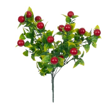 GloboStar® BUTCHERS BROOM 78268 Τεχνητό Φυτό Ρούσκος - Μπουκέτο Διακοσμητικών Φυτών - Κλαδιών με Φύλλωμα Πράσινο - Κόκκινο - Κίτρινο Υ30cm GloboStar® BUTCHERS BROOM 78268 Τεχνητό Φυτό Ρούσκος - Μπουκέτο Διακοσμητικών Φυτών - Κλαδιών με Φύλλωμα Πράσινο - Κόκκινο - Κίτρινο Υ30cm