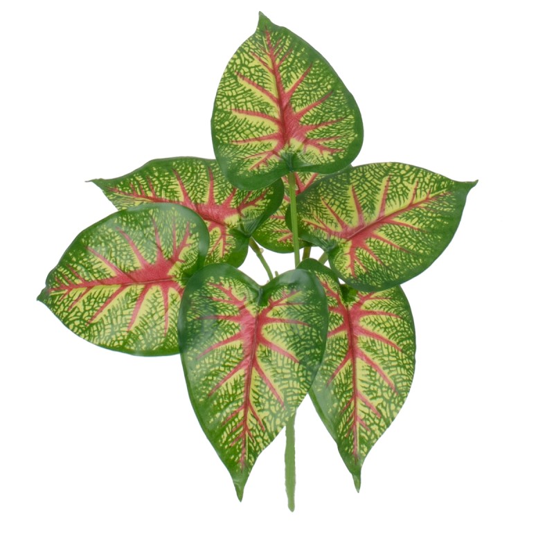 GloboStar® CALADIUM 78271 Τεχνητό Φυτό Καλάδιο - Μπουκέτο Διακοσμητικών Φυτών - Κλαδιών με Φύλλωμα Πράσινο - Κόκκινο - Κίτρινο Υ28cm GloboStar® CALADIUM 78271 Τεχνητό Φυτό Καλάδιο - Μπουκέτο Διακοσμητικών Φυτών - Κλαδιών με Φύλλωμα Πράσινο - Κόκκινο - Κίτρινο Υ28cm