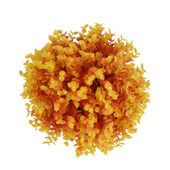 GloboStar® 78513 Artificial - Συνθετικό Τεχνητό Διακοσμητικό Φυτό Θάμνος Πυξάρι Πορτοκαλί - Κίτρινο Φ26cm GloboStar® 78513 Artificial - Συνθετικό Τεχνητό Διακοσμητικό Φυτό Θάμνος Πυξάρι Πορτοκαλί - Κίτρινο Φ26cm