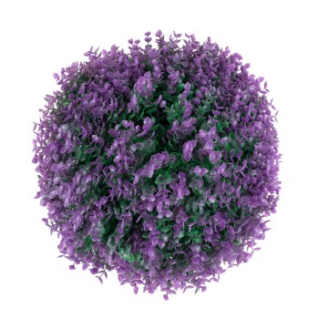 GloboStar® 78521 Artificial - Συνθετικό Τεχνητό Διακοσμητικό Φυτό Θάμνος Πυξάρι Πράσινο - Μωβ Φ36cm GloboStar® 78521 Artificial - Συνθετικό Τεχνητό Διακοσμητικό Φυτό Θάμνος Πυξάρι Πράσινο - Μωβ Φ36cm