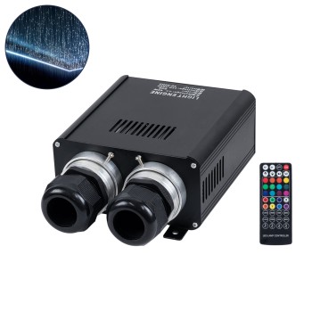 GloboStar® 78566 Μηχανή Οπτικής Ίνας Διπλής Κεφαλής - Fiber Optic Light Machine Double Head LED 45W AC 220-240V με Ασύρματο Χειριστήριο RF 2.4Ghz Μ16 x Π26 x Υ8.5cm RGB - 2 Years Warranty GloboStar® 78566 Μηχανή Οπτικής Ίνας Διπλής Κεφαλής - Fiber Optic Light Machine Double Head LED 45W AC 220-240V με Ασύρματο Χειριστήριο RF 2.4Ghz Μ16 x Π26 x Υ8.5cm RGB - 2 Years Warranty