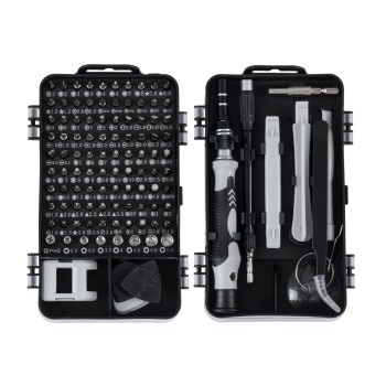 GloboStar® 79996 Επαγγελματικό Mini Σετ Εργαλείων 115 Εξαρτημάτων σε 1 DIY Tool Kit - Για Επισκευές iPhone,Samsung κλπ Κινητά Τηλέφωνα - PC - Laptop - Xbox - Ρολογιών - Οπτικά - Γυαλιά και Γενικών Μικρόεπισκευών Λεπτομέρειας με Μαγνητικό Κατσαβίδι Καστάνι GloboStar® 79996 Επαγγελματικό Mini Σετ Εργαλείων 115 Εξαρτημάτων σε 1 DIY Tool Kit - Για Επισκευές iPhone,Samsung κλπ Κινητά Τηλέφωνα - PC - Laptop - Xbox - Ρολογιών - Οπτικά - Γυαλιά και Γενικών Μικρόεπισκευών Λεπτομέρειας με Μαγνητικό Κατσαβίδι Καστάνι