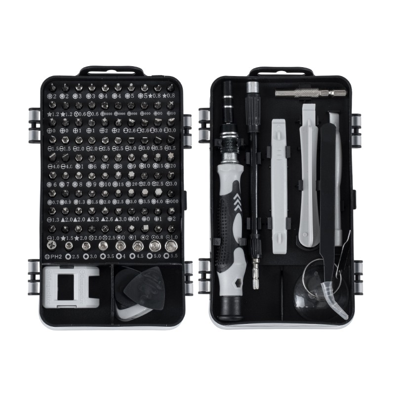 GloboStar® 79996 Επαγγελματικό Mini Σετ Εργαλείων 115 Εξαρτημάτων σε 1 DIY Tool Kit - Για Επισκευές iPhone,Samsung κλπ Κινητά Τηλέφωνα - PC - Laptop - Xbox - Ρολογιών - Οπτικά - Γυαλιά και Γενικών Μικρόεπισκευών Λεπτομέρειας με Μαγνητικό Κατσαβίδι Καστάνι GloboStar® 79996 Επαγγελματικό Mini Σετ Εργαλείων 115 Εξαρτημάτων σε 1 DIY Tool Kit - Για Επισκευές iPhone,Samsung κλπ Κινητά Τηλέφωνα - PC - Laptop - Xbox - Ρολογιών - Οπτικά - Γυαλιά και Γενικών Μικρόεπισκευών Λεπτομέρειας με Μαγνητικό Κατσαβίδι Καστάνι