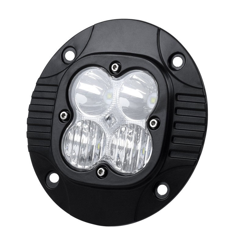 GloboStar® 85444 PRO Series Χωνευτός Προβολέας Εργασίας - Φώτα Ημέρας - Working Light - DRL για Αυτοκίνητα & Φορτηγά LED CREE XBD 20W 2000lm DC 10-30V Αδιάβροχο IP65 Ψυχρό Λευκό 6000K & RGB GloboStar® 85444 PRO Series Χωνευτός Προβολέας Εργασίας - Φώτα Ημέρας - Working Light - DRL για Αυτοκίνητα & Φορτηγά LED CREE XBD 20W 2000lm DC 10-30V Αδιάβροχο IP65 Ψυχρό Λευκό 6000K & RGB