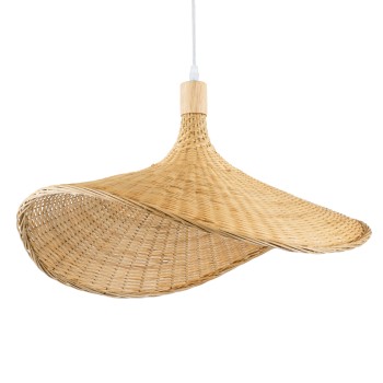 GLOBOSTAR® CUBA 01719 Boho Κρεμαστό Φωτιστικό Οροφής με Ντουί 1 x E27 AC 220-240V IP20 - Μπεζ - Μ53 x Π53 x Υ30cm GLOBOSTAR® CUBA 01719 Boho Κρεμαστό Φωτιστικό Οροφής με Ντουί 1 x E27 AC 220-240V IP20 - Μπεζ - Μ53 x Π53 x Υ30cm