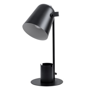 GloboStar® PENCASE 61563 Μοντέρνο Επιτραπέζιο Φωτιστικό Πορτατίφ Μονόφωτο 1 x E27 IP20 Μαύρο Μέταλλο - Μ12 x Π15 x Υ38cm GloboStar® PENCASE 61563 Μοντέρνο Επιτραπέζιο Φωτιστικό Πορτατίφ Μονόφωτο 1 x E27 IP20 Μαύρο Μέταλλο - Μ12 x Π15 x Υ38cm