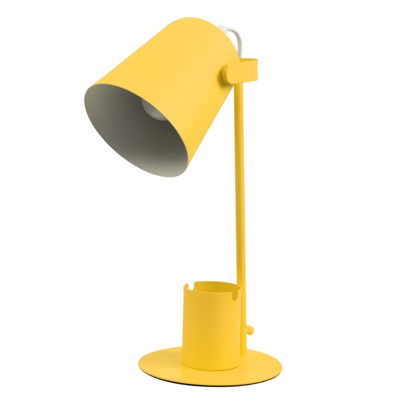 GloboStar® PENCASE 61567 Μοντέρνο Επιτραπέζιο Φωτιστικό Πορτατίφ Μονόφωτο 1 x E27 IP20 Κίτρινο Μέταλλο - Μ12 x Π15 x Υ38cm GloboStar® PENCASE 61567 Μοντέρνο Επιτραπέζιο Φωτιστικό Πορτατίφ Μονόφωτο 1 x E27 IP20 Κίτρινο Μέταλλο - Μ12 x Π15 x Υ38cm