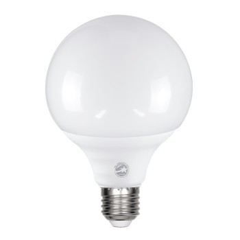 GLOBOSTAR® BUBBLE 60039 Λάμπα E27 G95 LED 15W 1500lm 260° AC 220-240V IP20 Ψυχρό Λευκό 6000K - Lumileds SMD Chip - Λευκό Γαλακτερό - Μ9.5 x Π9.5 x Υ14cm - 3 Χρόνια Εγγύηση GLOBOSTAR® BUBBLE 60039 Λάμπα E27 G95 LED 15W 1500lm 260° AC 220-240V IP20 Ψυχρό Λευκό 6000K - Lumileds SMD Chip - Λευκό Γαλακτερό - Μ9.5 x Π9.5 x Υ14cm - 3 Χρόνια Εγγύηση