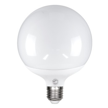 GLOBOSTAR® BUBBLE 60042 Λάμπα E27 G125 LED 20W 2000lm 260° AC 220-240V IP20 Ψυχρό Λευκό 6000K - Lumileds SMD Chip - Λευκό Γαλακτερό - Μ12.5 x Π12.5 x Υ16cm - 3 Χρόνια Εγγύηση GLOBOSTAR® BUBBLE 60042 Λάμπα E27 G125 LED 20W 2000lm 260° AC 220-240V IP20 Ψυχρό Λευκό 6000K - Lumileds SMD Chip - Λευκό Γαλακτερό - Μ12.5 x Π12.5 x Υ16cm - 3 Χρόνια Εγγύηση
