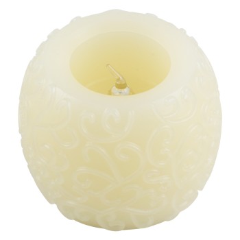 GloboStar® CANDLE 79537 Διακοσμητικό Realistic Κερί με LED Εφέ Κινούμενης Φλόγας - Μπαταρίας 3 x LR1130 Θερμό Λευκό 2700K Μπεζ D6 x H5cm GloboStar® CANDLE 79537 Διακοσμητικό Realistic Κερί με LED Εφέ Κινούμενης Φλόγας - Μπαταρίας 3 x LR1130 Θερμό Λευκό 2700K Μπεζ D6 x H5cm