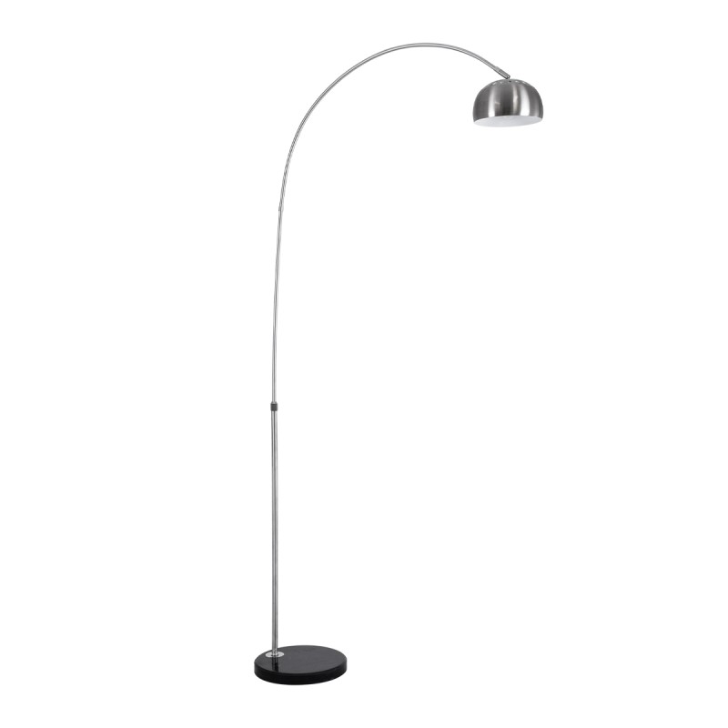 GLOBOSTAR® PRAGUE 00989 Μοντέρνο Επιδαπέδιο Φωτιστικό με Ντουί 1 x E27 AC 220-240V IP20 - Νίκελ Βούρτσας - Μ90 x Π29.5 x Υ180cm GLOBOSTAR® PRAGUE 00989 Μοντέρνο Επιδαπέδιο Φωτιστικό με Ντουί 1 x E27 AC 220-240V IP20 - Νίκελ Βούρτσας - Μ90 x Π29.5 x Υ180cm