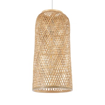 GLOBOSTAR® CALERO 01710 Boho Κρεμαστό Φωτιστικό Οροφής με Ντουί 1 x E27 AC 220-240V IP20 - Μπεζ - Μ25 x Π25 x Υ50cm GLOBOSTAR® CALERO 01710 Boho Κρεμαστό Φωτιστικό Οροφής με Ντουί 1 x E27 AC 220-240V IP20 - Μπεζ - Μ25 x Π25 x Υ50cm