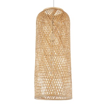 GLOBOSTAR® CALERO 01711 Boho Κρεμαστό Φωτιστικό Οροφής με Ντουί 1 x E27 AC 220-240V IP20 - Μπεζ - Μ30 x Π30 x Υ70cm GLOBOSTAR® CALERO 01711 Boho Κρεμαστό Φωτιστικό Οροφής με Ντουί 1 x E27 AC 220-240V IP20 - Μπεζ - Μ30 x Π30 x Υ70cm