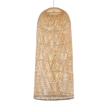GLOBOSTAR® CALERO 01712 Boho Κρεμαστό Φωτιστικό Οροφής με Ντουί 1 x E27 AC 220-240V IP20 - Μπεζ - Μ40 x Π40 x Υ90cm GLOBOSTAR® CALERO 01712 Boho Κρεμαστό Φωτιστικό Οροφής με Ντουί 1 x E27 AC 220-240V IP20 - Μπεζ - Μ40 x Π40 x Υ90cm