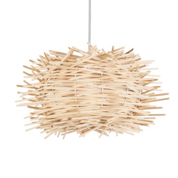 GLOBOSTAR® MINORCA 01729 Boho Κρεμαστό Φωτιστικό Οροφής με Ντουί 1 x E27 AC 220-240V IP20 - Μπεζ - Μ30 x Π30 x Υ18cm GLOBOSTAR® MINORCA 01729 Boho Κρεμαστό Φωτιστικό Οροφής με Ντουί 1 x E27 AC 220-240V IP20 - Μπεζ - Μ30 x Π30 x Υ18cm