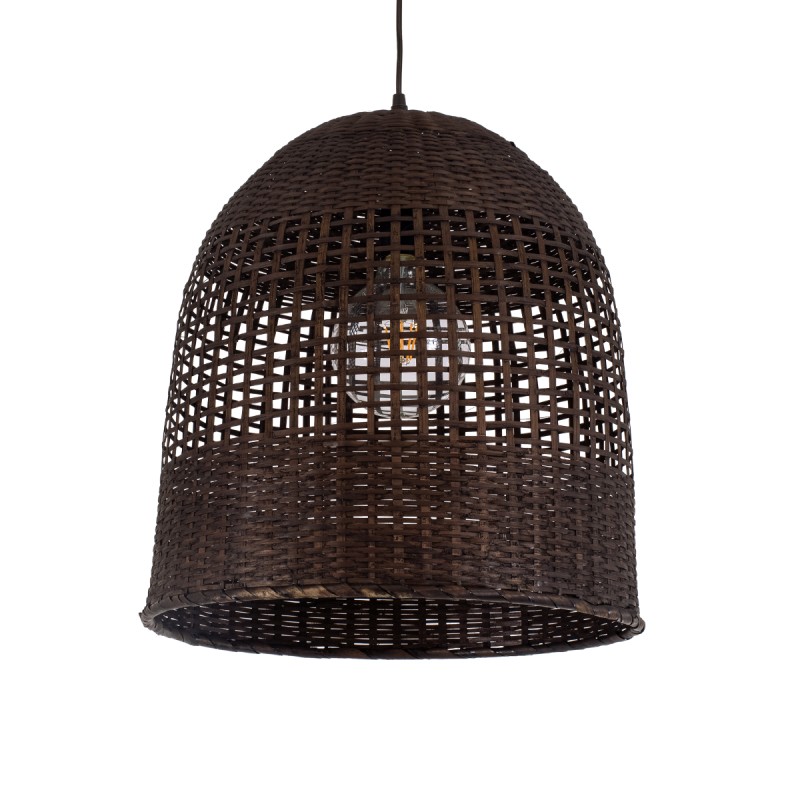 GLOBOSTAR® BORA-BORA 01736 Boho Κρεμαστό Φωτιστικό Οροφής με Ντουί 1 x E27 AC 220-240V IP20 - Καφέ - Μ42 x Π42 x Y44cm GLOBOSTAR® BORA-BORA 01736 Boho Κρεμαστό Φωτιστικό Οροφής με Ντουί 1 x E27 AC 220-240V IP20 - Καφέ - Μ42 x Π42 x Y44cm