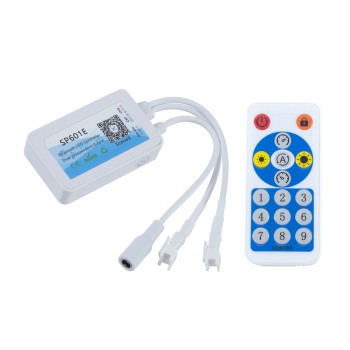 GloboStar® 70038 Ασύρματος LED Dream-Color Magic Digital RGBW Dual Controller Bluetooth με Χειριστήριο RF 16 Keys για LED Digital RGBW Προϊόντα 5v - 12v - 24v 2048 IC GloboStar® 70038 Ασύρματος LED Dream-Color Magic Digital RGBW Dual Controller Bluetooth με Χειριστήριο RF 16 Keys για LED Digital RGBW Προϊόντα 5v - 12v - 24v 2048 IC