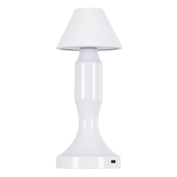 GloboStar® LUNNA 76476 Επαναφορτιζόμενο Επιτραπέζιο Φωτιστικό Πορτατίφ LED 1.5W 105lm 120° DC 5V IP44 CCT Ultra Θερμό 1500K - Φυσικό Λευκό 4500K - Ψυχρό Λευκό 6000K Dimmable Λευκό Πλαστικό - Μ9 x Π9 x Υ23cm- 2 Χρόνια Εγγύηση GloboStar® LUNNA 76476 Επαναφορτιζόμενο Επιτραπέζιο Φωτιστικό Πορτατίφ LED 1.5W 105lm 120° DC 5V IP44 CCT Ultra Θερμό 1500K - Φυσικό Λευκό 4500K - Ψυχρό Λευκό 6000K Dimmable Λευκό Πλαστικό - Μ9 x Π9 x Υ23cm- 2 Χρόνια Εγγύηση