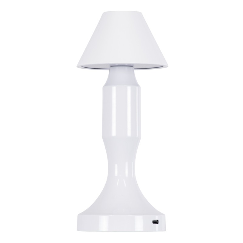 GloboStar® LUNNA 76476 Επαναφορτιζόμενο Επιτραπέζιο Φωτιστικό Πορτατίφ LED 1.5W 105lm 120° DC 5V IP44 CCT Ultra Θερμό 1500K - Φυσικό Λευκό 4500K - Ψυχρό Λευκό 6000K Dimmable Λευκό Πλαστικό - Μ9 x Π9 x Υ23cm- 2 Χρόνια Εγγύηση GloboStar® LUNNA 76476 Επαναφορτιζόμενο Επιτραπέζιο Φωτιστικό Πορτατίφ LED 1.5W 105lm 120° DC 5V IP44 CCT Ultra Θερμό 1500K - Φυσικό Λευκό 4500K - Ψυχρό Λευκό 6000K Dimmable Λευκό Πλαστικό - Μ9 x Π9 x Υ23cm- 2 Χρόνια Εγγύηση