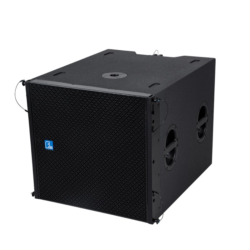 GloboStar® FDB DLA118BAS 98018 PA Speaker - Ενεργό Αυτοενισχυόμενο Subwoofer Line Array Κρεμαστό & Επιδαπέδιο με Ψηφιακό Ενισχυτή SA2.68 AC 220V/50-60Hz - 900W RMS/4Ω + 600W RMS/4Ω (2400W Peak) - 1 x 18" Inches LF - IP20 - Μαύρο - Μ56 x Π68.2 x Υ