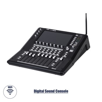 GloboStar® FDB F260 98023 Multifunctional Digital Mixer Audio Console 24Ch - Επαγγελματική Ψηφιακή Κονσόλα Ήχου 16Ch Audio In / 8Ch Audio Out / 8Ch BUS Out - Οθόνη Αφής 10" HD - Wifi Smart System - UDP - AC 220V/50-60Hz - IP20 - Μαύρο - Μ38 x Π49 x Υ GloboStar® FDB F260 98023 Multifunctional Digital Mixer Audio Console 24Ch - Επαγγελματική Ψηφιακή Κονσόλα Ήχου 16Ch Audio In / 8Ch Audio Out / 8Ch BUS Out - Οθόνη Αφής 10" HD - Wifi Smart System - UDP - AC 220V/50-60Hz - IP20 - Μαύρο - Μ38 x Π49 x Υ