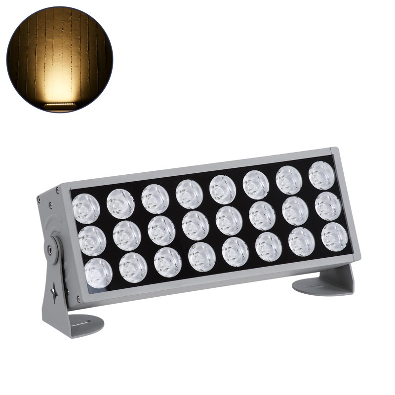 GLOBOSTAR® FLOOD-ZENA 90219 Προβολέας Σποτ Wall Washer LED 60W 5400lm 3° DC 24V Αδιάβροχο IP65 Θερμό Λευκό 2700K Dimmable - Ασημί - Μ37 x Π9 x Υ26.5cm - 3 Χρόνια Εγγύηση GLOBOSTAR® FLOOD-ZENA 90219 Προβολέας Σποτ Wall Washer LED 60W 5400lm 3° DC 24V Αδιάβροχο IP65 Θερμό Λευκό 2700K Dimmable - Ασημί - Μ37 x Π9 x Υ26.5cm - 3 Χρόνια Εγγύηση