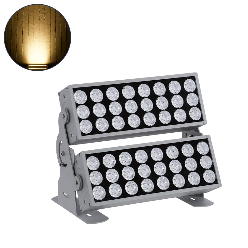 GloboStar® FLOOD-ZENA 90220 Προβολέας Wall Washer για Φωτισμό Κτιρίων LED 120W 10800lm 3° DC 24V Αδιάβροχο IP65 L38 x W30.5 x H24cm Θερμό Λευκό 2700K - Ασημί - 3 Years Warranty GloboStar® FLOOD-ZENA 90220 Προβολέας Wall Washer για Φωτισμό Κτιρίων LED 120W 10800lm 3° DC 24V Αδιάβροχο IP65 L38 x W30.5 x H24cm Θερμό Λευκό 2700K - Ασημί - 3 Years Warranty