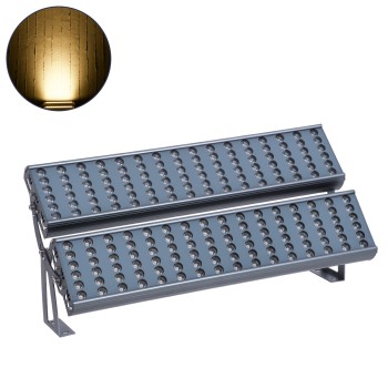 GloboStar® FLOOD-TENA 90225 Προβολέας Wall Washer για Φωτισμό Κτιρίων LED 192W 17280lm 10° DC 24V Αδιάβροχο IP65 L68.5 x W33 x H24cm Θερμό Λευκό 2700K - Ασημί - 3 Years Warranty GloboStar® FLOOD-TENA 90225 Προβολέας Wall Washer για Φωτισμό Κτιρίων LED 192W 17280lm 10° DC 24V Αδιάβροχο IP65 L68.5 x W33 x H24cm Θερμό Λευκό 2700K - Ασημί - 3 Years Warranty