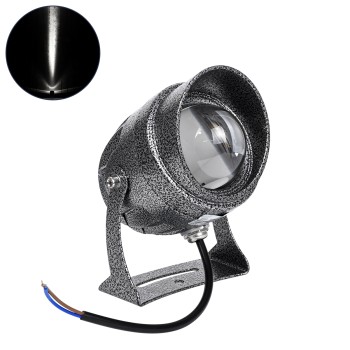 GloboStar® SPOT-XENIA 90509 Σποτ Φωτισμου Wall Washer LED 16W 1600lm 3° DC 24V Αδιάβροχο IP65 Φ9 x Υ12cm Ψυχρό Λευκό 6000K - Σφυρήλατο Γκρι - 3 Years Warranty GloboStar® SPOT-XENIA 90509 Σποτ Φωτισμου Wall Washer LED 16W 1600lm 3° DC 24V Αδιάβροχο IP65 Φ9 x Υ12cm Ψυχρό Λευκό 6000K - Σφυρήλατο Γκρι - 3 Years Warranty