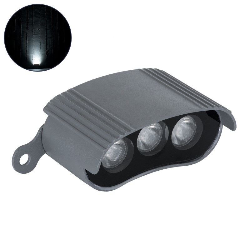 GloboStar® TREELIGHT-ZINA 90688 Κυρτή Μπάρα Φωτισμού Wall Washer με Αντιθαμβωτική Γρίλια Ειδική για Φυτά - Δέντρα LED 3W 285lm 30° DC 24V Αδιάβροχο IP65 Μ9 x Π6.5 x Υ4cm Φυσικό Λευκό 4500K - Γκρι Ανθρακί - 3 Years Warranty GloboStar® TREELIGHT-ZINA 90688 Κυρτή Μπάρα Φωτισμού Wall Washer με Αντιθαμβωτική Γρίλια Ειδική για Φυτά - Δέντρα LED 3W 285lm 30° DC 24V Αδιάβροχο IP65 Μ9 x Π6.5 x Υ4cm Φυσικό Λευκό 4500K - Γκρι Ανθρακί - 3 Years Warranty