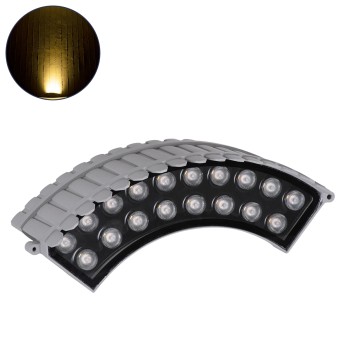 GLOBOSTAR® TREEJINA 90690 Κυρτή Μπάρα Φωτισμού Wall Washer για Φυτά - Δέντρα LED 18W 1620lm 10° DC 24V Αδιάβροχο IP67 Θερμό Λευκό 2700K Dimmable - Bridgelux SMD Chip - Γκρι Ανθρακί - Μ29 x Π11 x Υ10.5cm - 3 Χρόνια Εγγύηση GLOBOSTAR® TREEJINA 90690 Κυρτή Μπάρα Φωτισμού Wall Washer για Φυτά - Δέντρα LED 18W 1620lm 10° DC 24V Αδιάβροχο IP67 Θερμό Λευκό 2700K Dimmable - Bridgelux SMD Chip - Γκρι Ανθρακί - Μ29 x Π11 x Υ10.5cm - 3 Χρόνια Εγγύηση