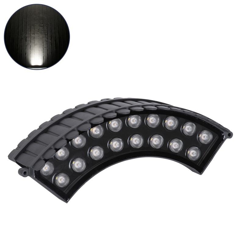 GloboStar® TREELIGHT-JINA 90694 Κυρτή Μπάρα Φωτισμού Wall Washer με Αντιθαμβωτική Γρίλια Ειδική για Φυτά - Δέντρα LED 18W 1710lm 10° DC 24V Αδιάβροχο IP67 L29 x W11 x H10.5cm Φυσικό Λευκό 4500K - Γκρι Ανθρακί - 3 Years Warranty GloboStar® TREELIGHT-JINA 90694 Κυρτή Μπάρα Φωτισμού Wall Washer με Αντιθαμβωτική Γρίλια Ειδική για Φυτά - Δέντρα LED 18W 1710lm 10° DC 24V Αδιάβροχο IP67 L29 x W11 x H10.5cm Φυσικό Λευκό 4500K - Γκρι Ανθρακί - 3 Years Warranty