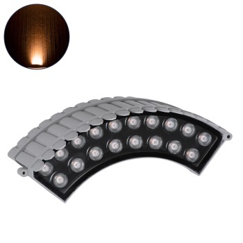 GLOBOSTAR® TREEJINA 90697 Κυρτή Μπάρα Φωτισμού Wall Washer για Φυτά - Δέντρα LED 18W 1530lm 10° DC 24V Αδιάβροχο IP67 Ultra Θερμό Λευκό 2200K Dimmable - Bridgelux SMD Chip - Γκρι Ανθρακί - Μ29 x Π11 x Υ10.5cm - 3 Χρόνια Εγγύηση GLOBOSTAR® TREEJINA 90697 Κυρτή Μπάρα Φωτισμού Wall Washer για Φυτά - Δέντρα LED 18W 1530lm 10° DC 24V Αδιάβροχο IP67 Ultra Θερμό Λευκό 2200K Dimmable - Bridgelux SMD Chip - Γκρι Ανθρακί - Μ29 x Π11 x Υ10.5cm - 3 Χρόνια Εγγύηση