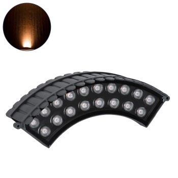 GloboStar® TREELIGHT-JINA 90698 Κυρτή Μπάρα Φωτισμού Wall Washer με Αντιθαμβωτική Γρίλια Ειδική για Φυτά - Δέντρα LED 18W 1530lm 10° DC 24V Αδιάβροχο IP67 Μ29 x Π11 x Υ10.5cm Αρχιτεκτονικό Πορτοκαλί 2200K - Γκρι Ανθρακί - 3 Χρόνια Εγγύηση GloboStar® TREELIGHT-JINA 90698 Κυρτή Μπάρα Φωτισμού Wall Washer με Αντιθαμβωτική Γρίλια Ειδική για Φυτά - Δέντρα LED 18W 1530lm 10° DC 24V Αδιάβροχο IP67 Μ29 x Π11 x Υ10.5cm Αρχιτεκτονικό Πορτοκαλί 2200K - Γκρι Ανθρακί - 3 Χρόνια Εγγύηση