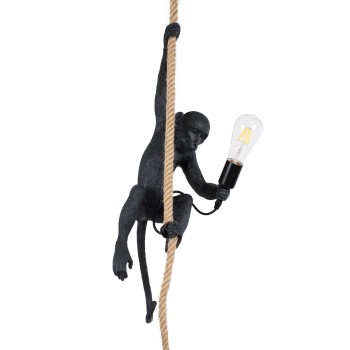GLOBOSTAR® APES 01801 Μοντέρνο Κρεμαστό Φωτιστικό Οροφής με Ντουί 1 x E27 AC 220-240V IP20 - Μαύρο & Μπεζ - Μ26 x Π28 x Υ69cm GLOBOSTAR® APES 01801 Μοντέρνο Κρεμαστό Φωτιστικό Οροφής με Ντουί 1 x E27 AC 220-240V IP20 - Μαύρο & Μπεζ - Μ26 x Π28 x Υ69cm