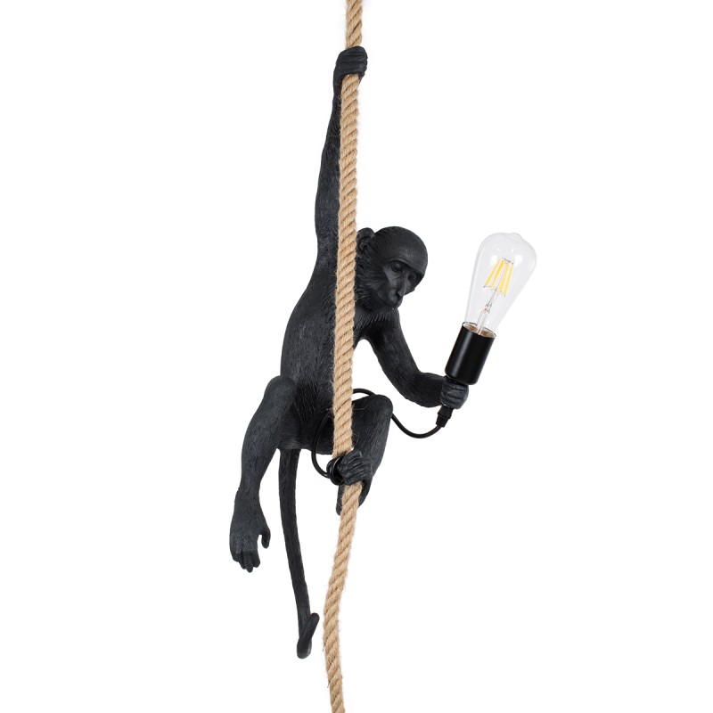 GLOBOSTAR® APES 01801 Μοντέρνο Κρεμαστό Φωτιστικό Οροφής με Ντουί 1 x E27 AC 220-240V IP20 - Μαύρο & Μπεζ - Μ26 x Π28 x Υ69cm GLOBOSTAR® APES 01801 Μοντέρνο Κρεμαστό Φωτιστικό Οροφής με Ντουί 1 x E27 AC 220-240V IP20 - Μαύρο & Μπεζ - Μ26 x Π28 x Υ69cm