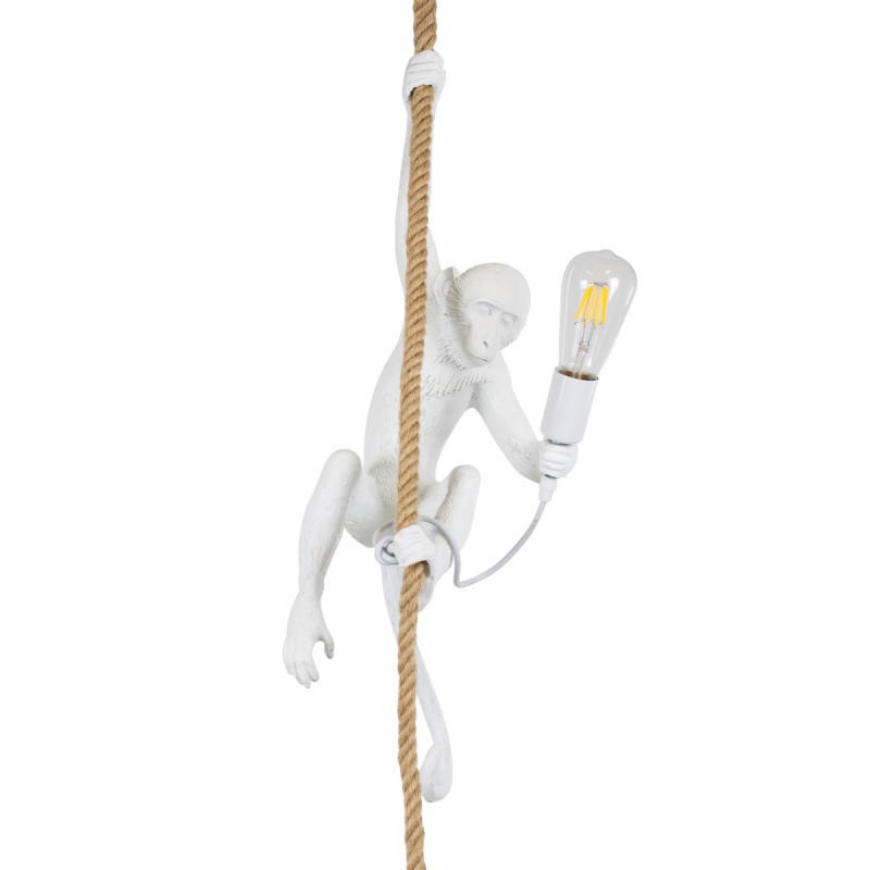 GLOBOSTAR® APES 01802 Μοντέρνο Κρεμαστό Φωτιστικό Οροφής με Ντουί 1 x E27 AC 220-240V IP20 - Λευκό & Μπεζ - Μ26 x Π28 x Υ69cm GLOBOSTAR® APES 01802 Μοντέρνο Κρεμαστό Φωτιστικό Οροφής με Ντουί 1 x E27 AC 220-240V IP20 - Λευκό & Μπεζ - Μ26 x Π28 x Υ69cm