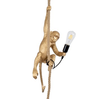 GLOBOSTAR® APES 01803 Μοντέρνο Κρεμαστό Φωτιστικό Οροφής με Ντουί 1 x E27 AC 220-240V IP20 - Χρυσό & Μπεζ - Μ26 x Π28 x Υ69cm GLOBOSTAR® APES 01803 Μοντέρνο Κρεμαστό Φωτιστικό Οροφής με Ντουί 1 x E27 AC 220-240V IP20 - Χρυσό & Μπεζ - Μ26 x Π28 x Υ69cm
